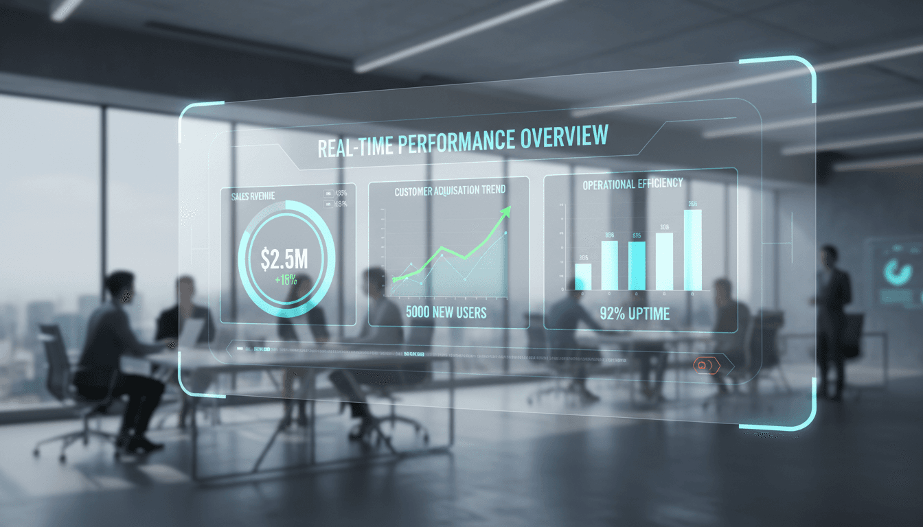 Real-time visibility dashboard